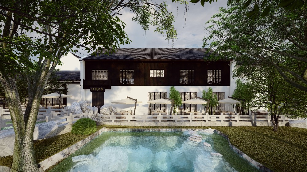 茶荟山居·龙井 / 酒店会所空间设计